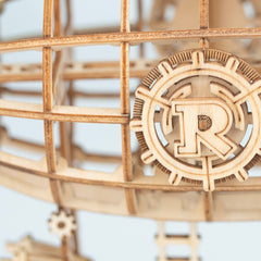 Wooden Steampunk airship model