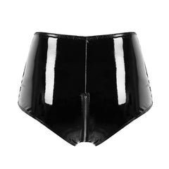 'Zone' PU Leather Shorts