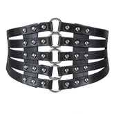 Steampunk 5 straps belt