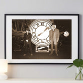 Back To The Future Steampunk wall art
