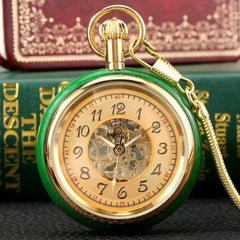 Golden Steampunk pocket watch