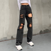 'Deliverance' Black Alt Grunge Pants