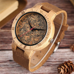 Steampunk cork watch