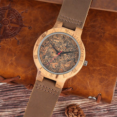 Steampunk cork watch