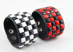 Studded PU Leather Bracelet