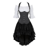 Grey Steampunk costume