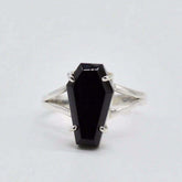 Black Coffin Ring