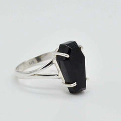 Black Coffin Ring