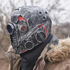 Steampunk robot mask