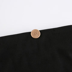 'Hometown' Grey Grunge Striped Long Sleeve Top