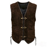 Vintage Steampunk leather vest