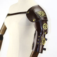 Steampunk armor with gears