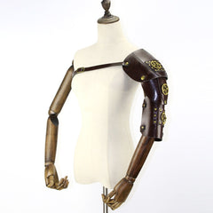 Steampunk armor with gears