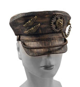 Steampunk metal cap