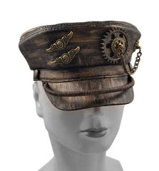 Steampunk metal cap