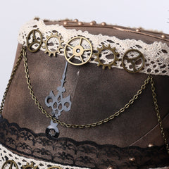 Feather Steampunk Halloween Hat