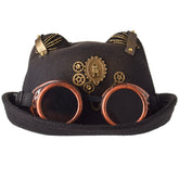 Steampunk cat top hat