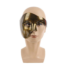 Copper-like Steampunk half face mask