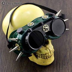 Double-glazed Steampunk goggles