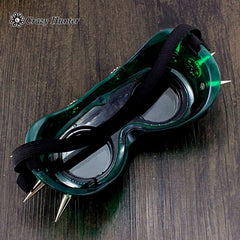 Double-glazed Steampunk goggles