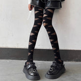 'The Night' Black Stockings