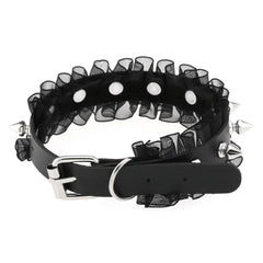 PU Leather Lace Choker