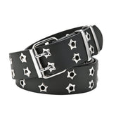Black Rivet Buckle Belt
