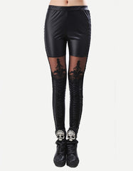 'Victoria' Mesh Patern Leggings