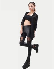 'Victoria' Mesh Patern Leggings
