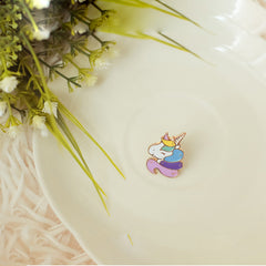 Rainbow Unicorn Enamel Pin