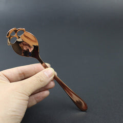 'Sweet Cheeks' Skull Teaspoon (4 Colour Choice)