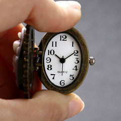 Victorian lilac necklace