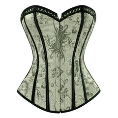 Floral Steampunk corset