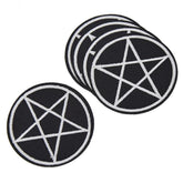 Pentagram patch 5 pack