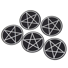 Pentagram patch 5 pack