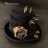 Steampunk hat with spikes
