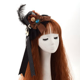 Extravagant Steampunk mini hat