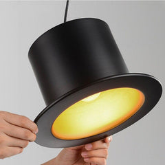 Top Hat Steampunk lamp