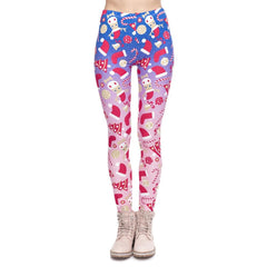 Pink Xmas Leggings