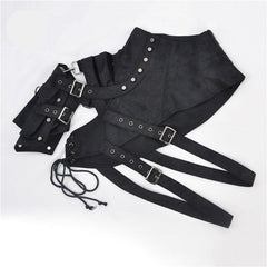 Steampunk one shoulder armor