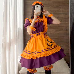 Pumpkin Queen Maid Cosplay Dress