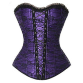 Zigzag Steampunk corset