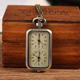 Rectangular Steampunk pocket watch