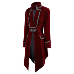 Red steampunk coat