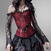 Long sleeve Steampunk bustier