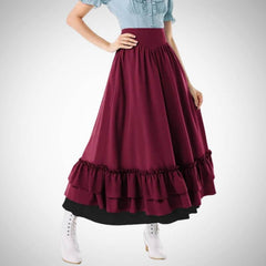 Long Victorian skirt