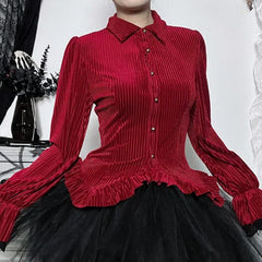 Red Steampunk Shirt