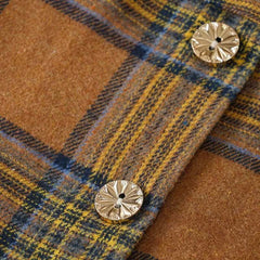 Vintage Tartan Steampunk dress