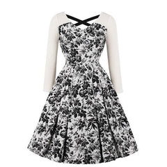 Gloomy Flowers Steampunk dress