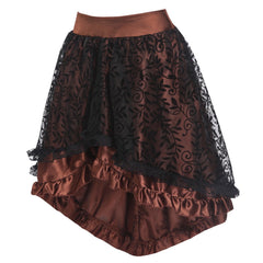 Short steampunk skirt